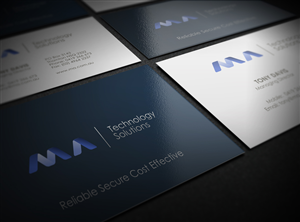 Visitenkarten-Design von logodentity für MA Technology Solutions | Design: #1816532
