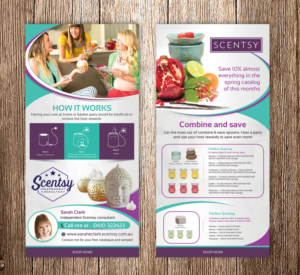 Flyer Design by debdesign for Scentsy | Design: #7038015