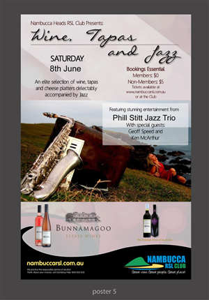 Poster Design by Hana for Nambucca Heads RSL Club | Design #1800189