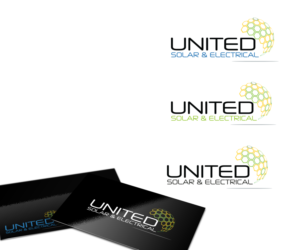 Logo Design by ncmax for United Solar & Electrical | Design #7017632
