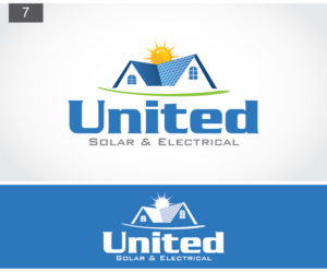 Logo Design by Ayaan ahmed for United Solar & Electrical | Design: #7018253