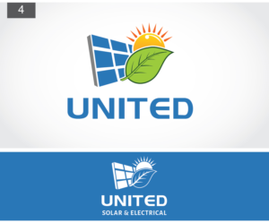 Logo Design by Ayaan ahmed for United Solar & Electrical | Design: #7018254