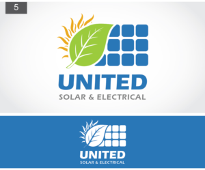 Logo Design by Ayaan ahmed for United Solar & Electrical | Design: #7018255