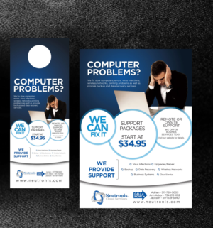 computer repair flier