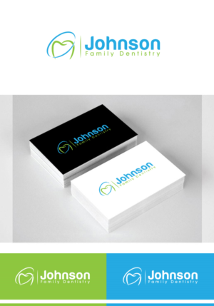 Logo Design by Cut N Cue Media Solutions for Johnson Family Dentistry | Design #7121003