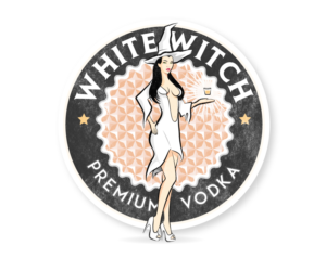 White Witch Vodka | Logo Design by olvanita