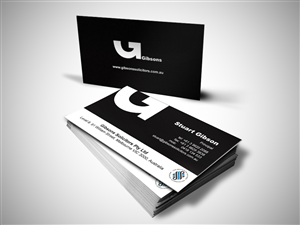 Business Card Design by Sheldon for Gibsons Solicitors Pty Ltd  | Design #1817348