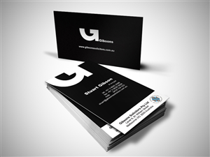 Business Card Design by Sheldon for Gibsons Solicitors Pty Ltd  | Design: #1817350