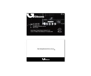 Business Card Design by natureborn for Gibsons Solicitors Pty Ltd  | Design #1815542