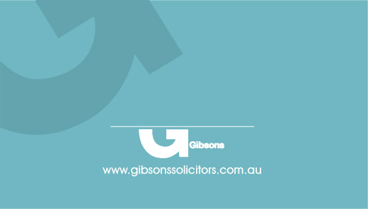 Business Card Design by vigil raj for Gibsons Solicitors Pty Ltd  | Design #1819222