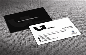 Business Card Design by Sarah Mathews for Gibsons Solicitors Pty Ltd  | Design: #1801762