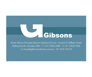 Business Card Design by Agnes Beltran Batallones for Gibsons Solicitors Pty Ltd  | Design: #1813764