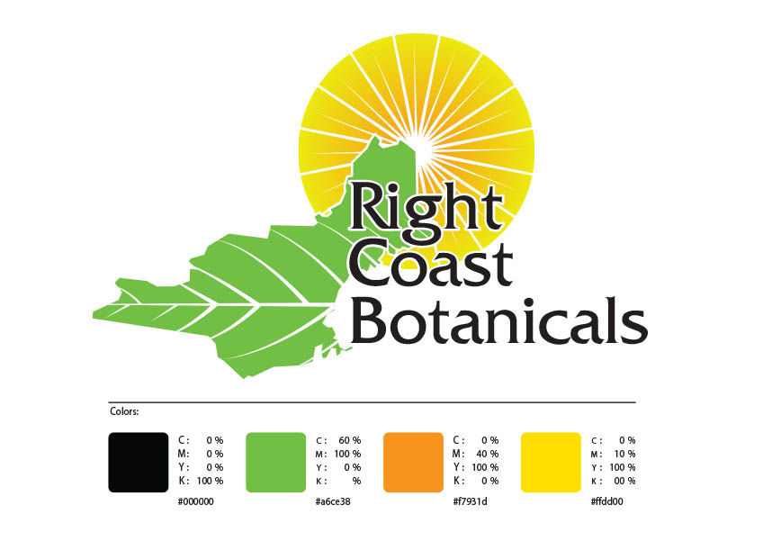 Logo Design by budiutomobudiutomo2015 for Right Coast Botanicals | Design #9547718