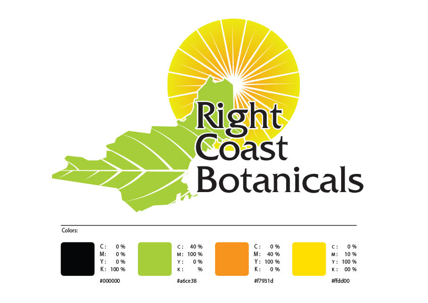 Logo Design by budiutomobudiutomo2015 for Right Coast Botanicals | Design #9547719
