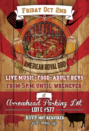 American Royal BBQ | Postcard Design by alessandroevge