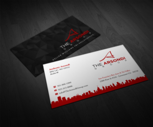 Business Card Design by Pointless Pixels India for The Arsondi Group | Design: #7018119