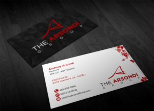 Business Card Design by Pointless Pixels India for The Arsondi Group | Design: #7030747