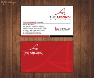 Business Card Design by Stylez Designz for The Arsondi Group | Design: #7063773