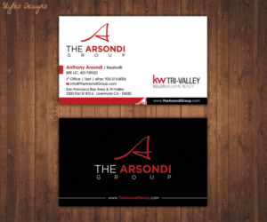 Business Card Design by Stylez Designz for The Arsondi Group | Design: #7063864