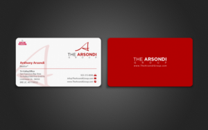Business Card Design by chandrayaan.creative for The Arsondi Group | Design: #7017489