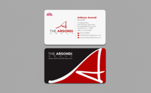 Business Card Design by chandrayaan.creative for The Arsondi Group | Design: #7017498