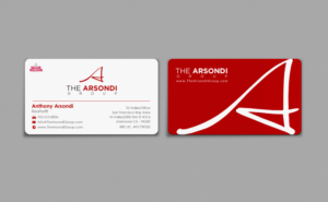 Business Card Design by chandrayaan.creative for The Arsondi Group | Design: #7017506
