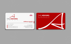Business Card Design by chandrayaan.creative for The Arsondi Group | Design: #7017508