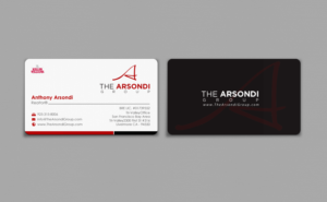 Business Card Design by chandrayaan.creative for The Arsondi Group | Design: #7017510