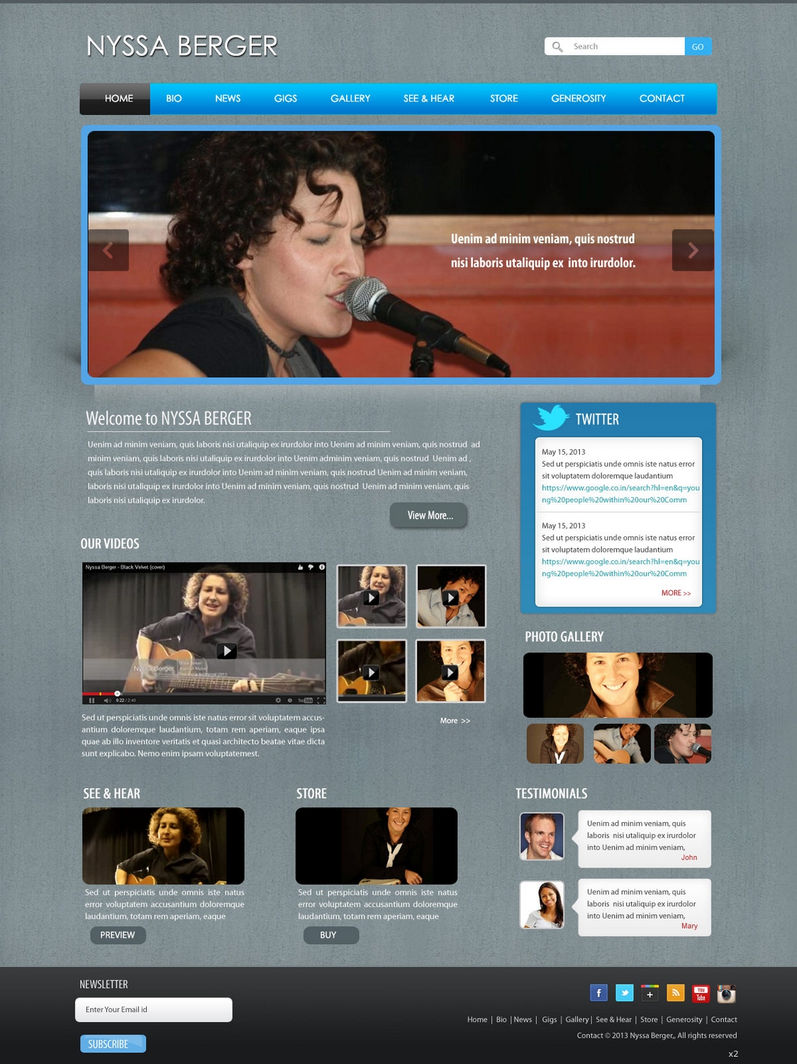 Web Design by pb for this project | Design #1811814