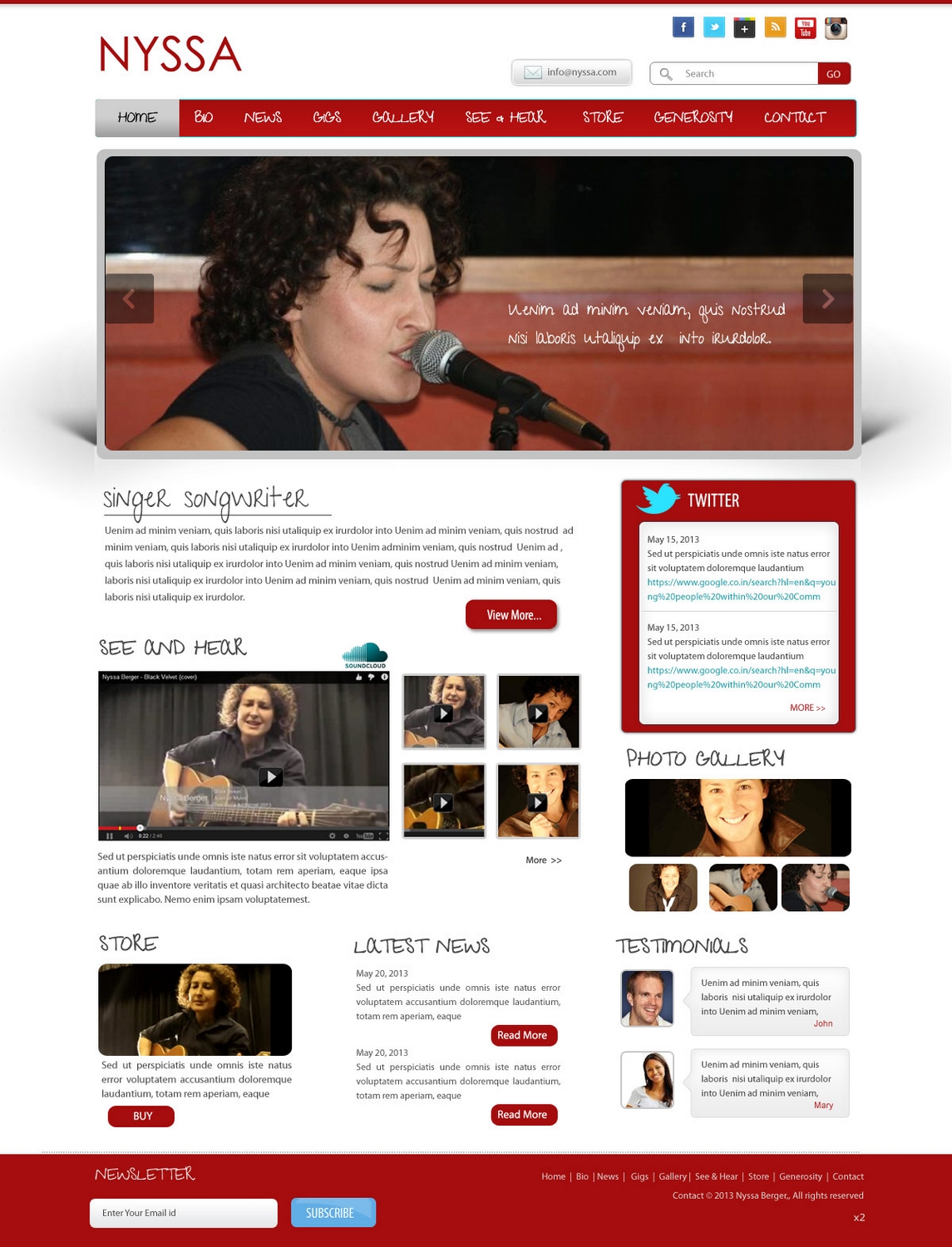 Web Design by pb for this project | Design #1830766