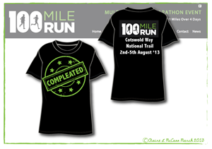Design de T-shirt par Claire pour 100 Mile Run Ltd | Design #1814813