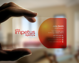 Design de Carte de Visite par chandrayaan.creative pour The Impetus Agency | Design : #7017622