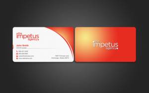 Design de Carte de Visite par chandrayaan.creative pour The Impetus Agency | Design : #7026535