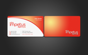 Design de Carte de Visite par chandrayaan.creative pour The Impetus Agency | Design : #7026536