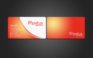 Design de Carte de Visite par chandrayaan.creative pour The Impetus Agency | Design : #7026538