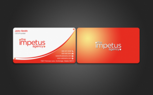 Design de Carte de Visite par chandrayaan.creative pour The Impetus Agency | Design : #7027045