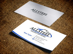 Diseño de Tarjeta de Presentación por chandrayaan.creative para Allsteel Welding and Repair | Diseño: #7060595