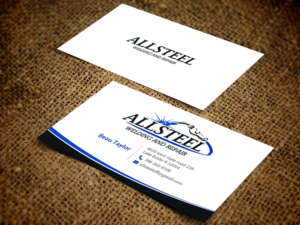 Diseño de Tarjeta de Presentación por chandrayaan.creative para Allsteel Welding and Repair | Diseño: #7060596