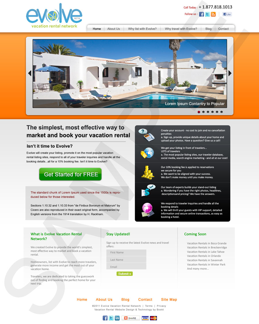 Landing Page Design by pb for this project | Design #366382