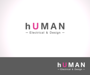 Logo Design by DEZIGN RABBIT for Human Electrical & Design | Design: #7160736
