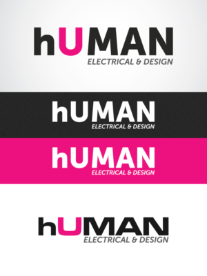 Logo Design by Logo Xtudio for Human Electrical & Design | Design: #7173226