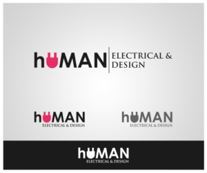 Logo Design by Euphoric Monday for Human Electrical & Design | Design: #7210277
