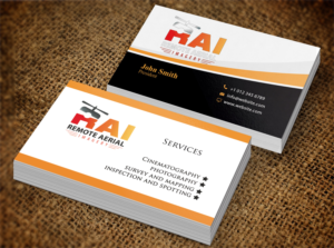 Business Card Design by Pixi Dust for Remote Aerial Imagery | Design: #7030613