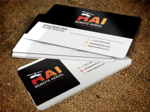 Business Card Design by Pixi Dust for Remote Aerial Imagery | Design: #7030614