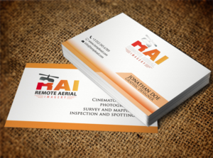 Business Card Design by Pixi Dust for Remote Aerial Imagery | Design: #7030616