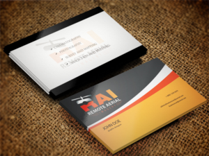 Business Card Design by Pixi Dust for Remote Aerial Imagery | Design: #7030621