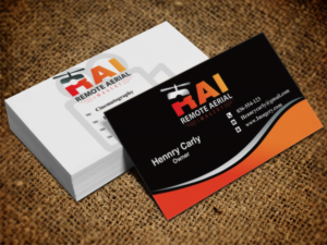 Business Card Design by Pixi Dust for Remote Aerial Imagery | Design: #7030641