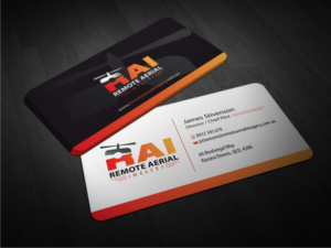 Diseño de Tarjeta de Presentación por Atvento Graphics para Remote Aerial Imagery | Diseño: #7030470