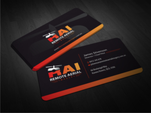 Diseño de Tarjeta de Presentación por Atvento Graphics para Remote Aerial Imagery | Diseño: #7030808