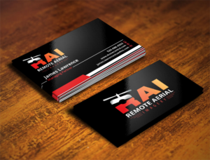 Business Card Design by Verified artistry (Design garden) for Remote Aerial Imagery | Design: #7028477